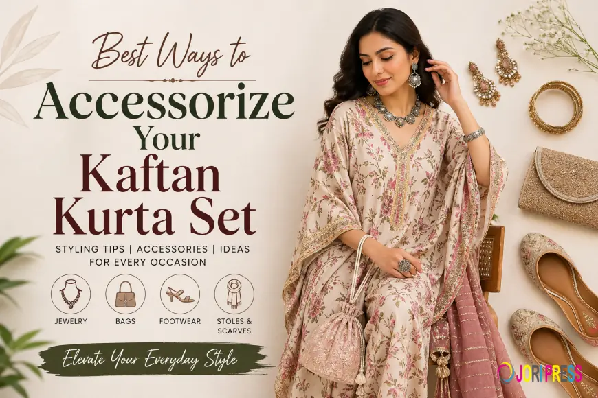 Kaftan Kurta Set Trends You’ll Love This Season 