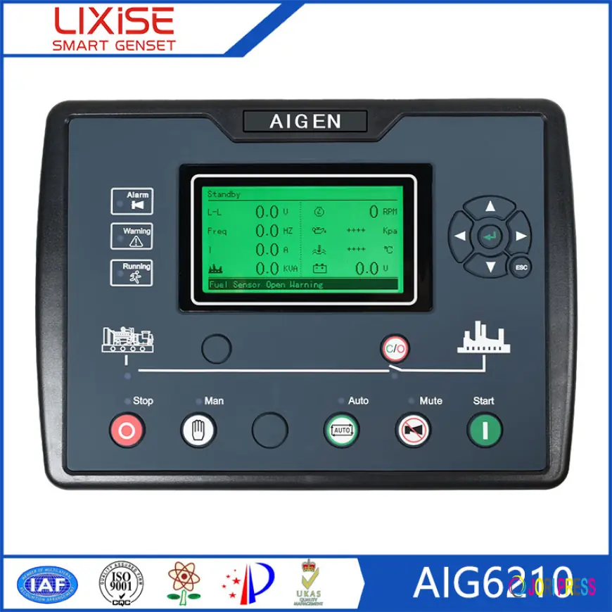 AIG62 Controller: Affordable Intelligence for Reliable Generator Performance