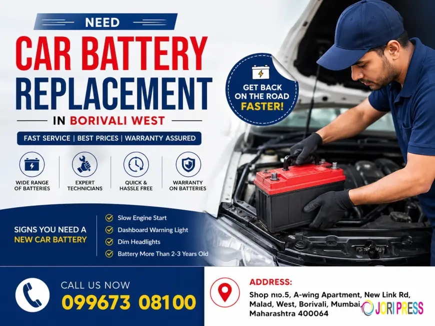 Car Battery Replacement in Borivali West
