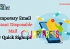 Temporary Gmail for Simple and Flexible Online Activities