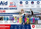 Air Ambulance Service in Delhi – Fast & ICU-Equipped Medical Transport | GoAid