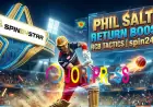 Phil Salt's Return Boosts RCB Tactics | spin24star