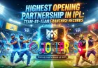 Highest Opening Partnership in IPL Team-by-Team: Franchise-Specific Records