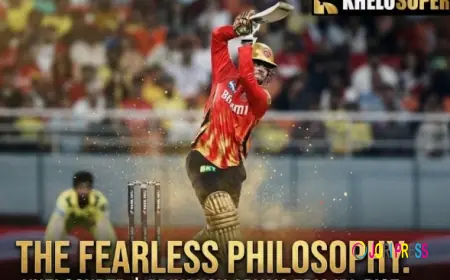 Khelosuper Updates: Priyansh Arya's Fearless Cricket