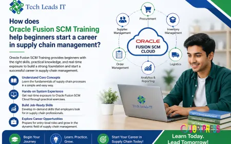 Why Oracle Fusion SCM Cloud Online Training Is the Best Choice for a Future-Proof Career?