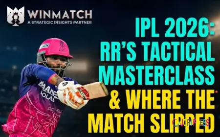 IPL 2026: RR Batting Tactics & Match Turning Point