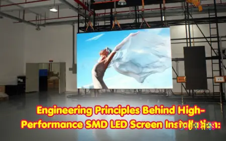 Engineering Principles Behind High-Performance SMD LED Screen Installation: