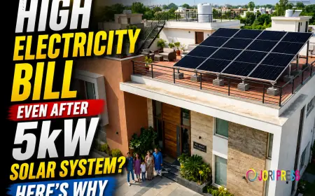 High Electricity Bill Even After 5kW Solar System? Here’s Why