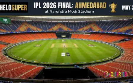 khelosuper Insights: Ahmedabad Hosts IPL 2026 Final