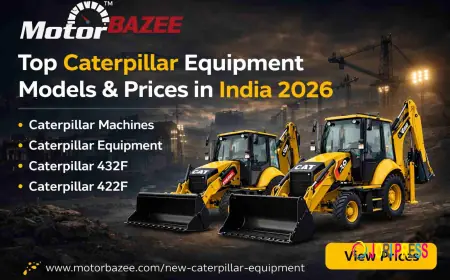 Top Caterpillar Equipment Models & Prices in India 2026