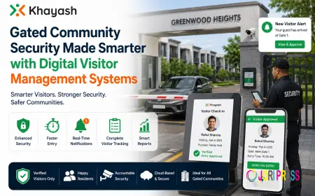 Gated Community Security Made Smarter with Digital Visitor Management Systems