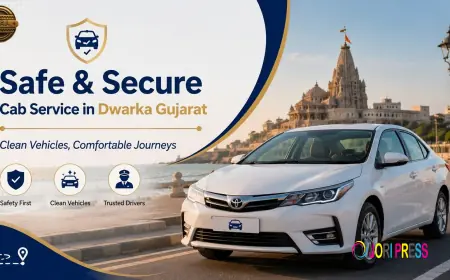Safe and Secure Cab Service in Dwarka Gujarat with Clean Vehicles