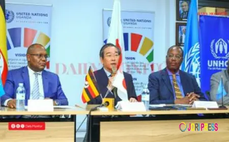 Gov’t of Japan has contributed UGX 22.4 Bn to support Uganda’s refugee response.  