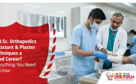 Is B.Sc Orthopedics Assistant & Plaster Techniques a Good Career?