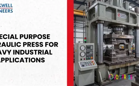 Special Purpose Hydraulic Press for Heavy Industrial Applications