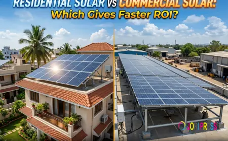 Residential Solar vs Commercial Solar: Which Gives Faster ROI?