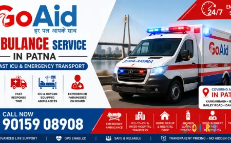 Best Ambulance Service in Patna – 24/7 Fast ICU & Emergency Transport | GoAid
