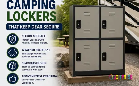 Recreational Vehicle and Camping Lockers That Keep Gear Secure