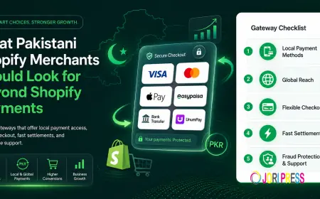 What Pakistani Shopify Merchants Should Look for Beyond Shopify Payments