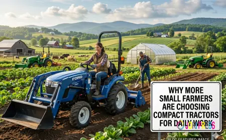 Why More Small Farmers Are Choosing Compact Tractors for Daily Work