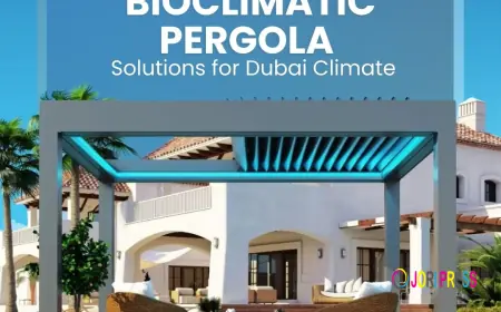 Bioclimatic Pergola Solutions for Dubai Climate