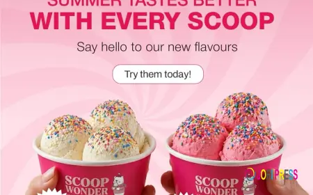 Scoop Wonder Gurgaon Launches Two Irresistible New Flavours This Summer — Vanilla Mango Twist & Rose Almond Praline