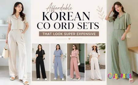 Korean Co Ord Sets Inspired by Korean Drama Fashion Trends