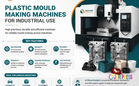 Plastic Mould Making Machine for Industrial Use in India | Shivam Engitech