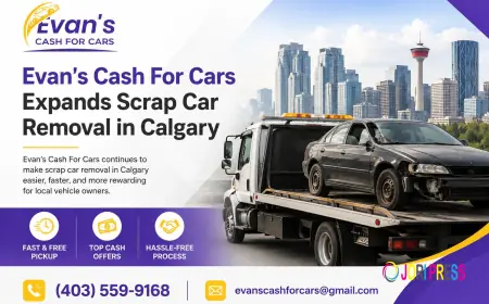 Evan’s Cash For Cars Expands Scrap Car Removal in Calgary