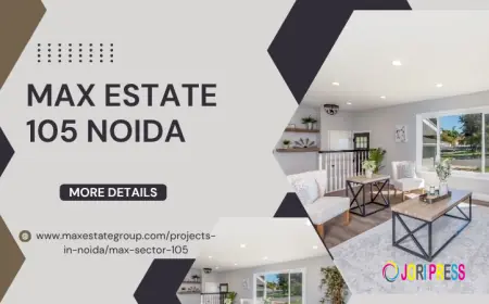 Max Estate 105 Noida | Buy Contemporary Flats For Urban Life