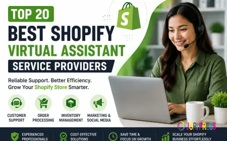 Top 20 Shopify Virtual Assistant Providers to Save Time and Grow Your Store