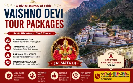 Vaishno Devi Tour Packages – A Well-Planned Pilgrimage Experience for Families, Senior Citizens, and Spiritual Travellers