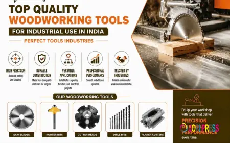 Top Quality Woodworking Tools for Industrial Use in India