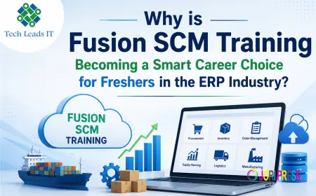 Why Is Oracle Fusion SCM Course the Smartest Career Move for Freshers in 2026?