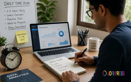 How Much Time Should Beginners Spend Learning Data Analytics Daily?