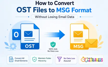How to Convert OST Files to MSG Format Without Losing Email Data