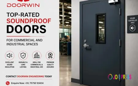 Top-Rated Soundproof Doors for Commercial and Industrial Spaces in Ahmedabad