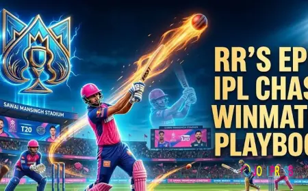 RR's Epic IPL Chase | winmatch playbook
