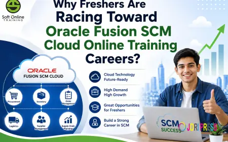 Why Freshers Are Racing Toward Oracle Fusion SCM Cloud Online Training Careers?