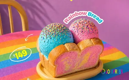 Scoop Wonder Ice Cream Launches Its Thailand-Inspired Signature Toasted Rainbow Bread 