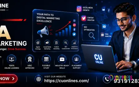 CU Online BBA Digital Marketing Program Overview