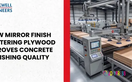 How Mirror Finish Shuttering Plywood Improves Concrete Finishing Quality
