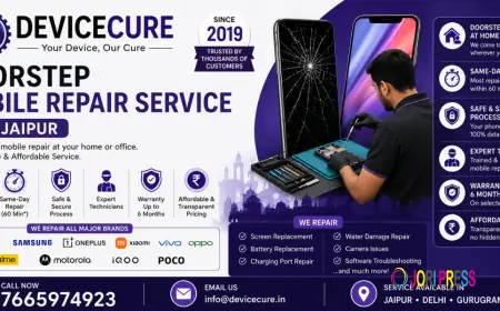 Mobile Repair at Home in Jaipur – Fast & Trusted Service | Devicecure