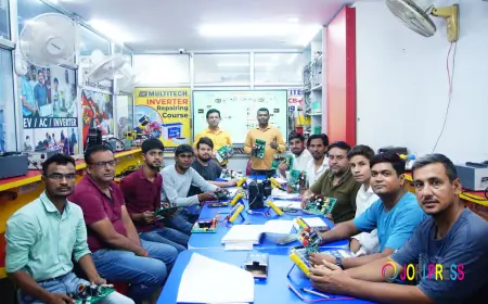 Multitech Institute successfully conducts advanced AC PCB repairing course in Tilak Nagar