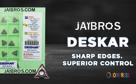 How Deskar Inserts Improve Machining Performance Efficiently