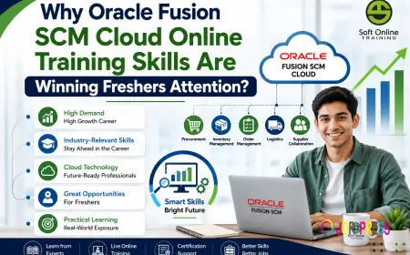 Why Oracle Fusion SCM Cloud Online Training Skills Are Winning Freshers Attention?