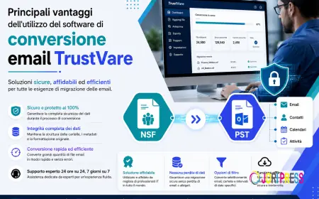 Principali vantaggi dell'utilizzo del software di conversione email TrustVare