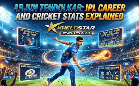 Arjun Tendulkar IPL Career and Cricket Stats Explained
