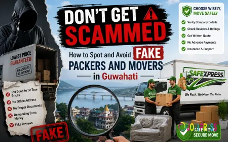 Don't Get Scammed: How to Spot and Avoid Fake Packers and Movers in Guwahati