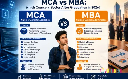 MCA vs MBA: Which Course is Better After Graduation in 2026?